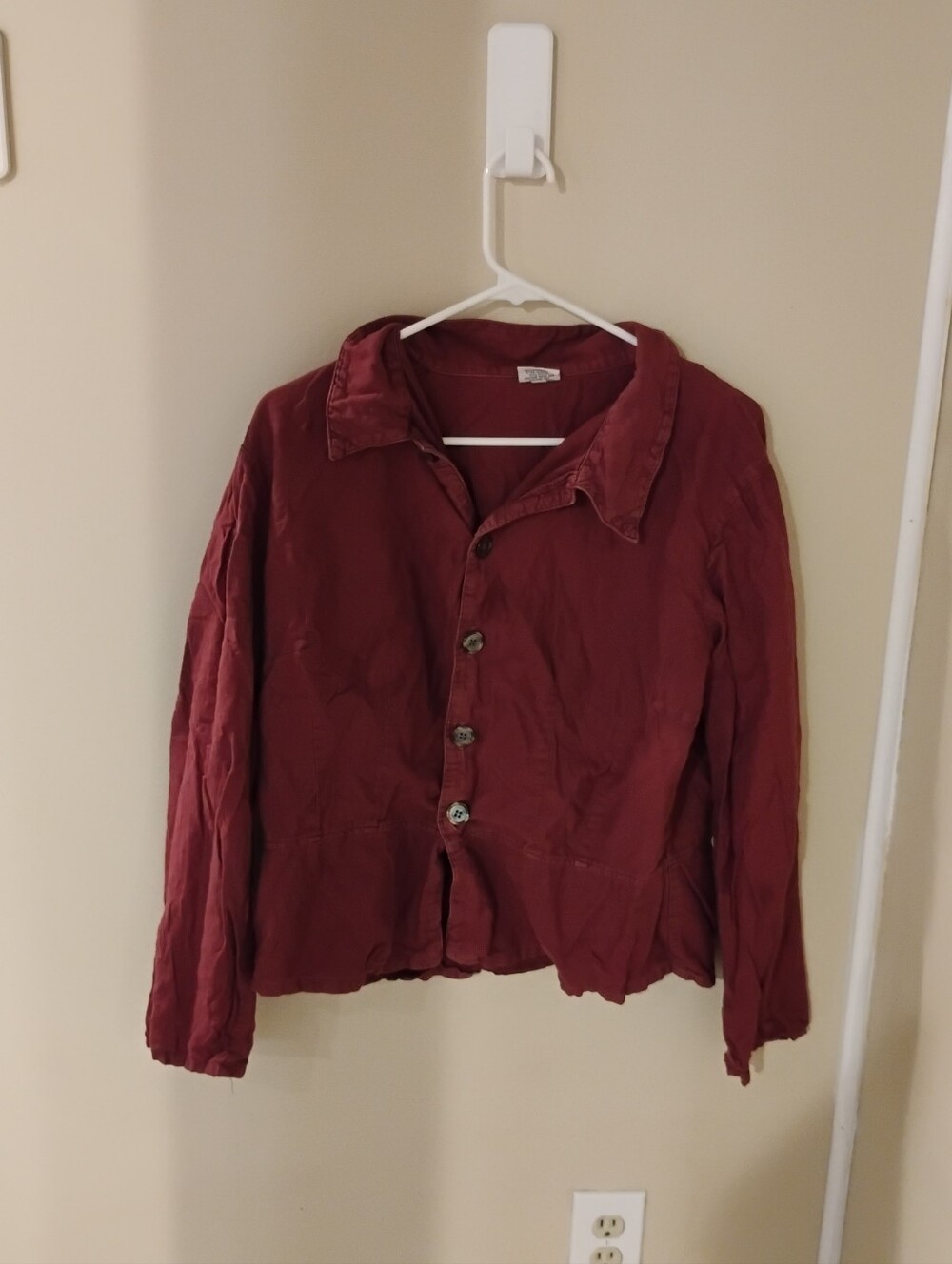 Cp Shades Women's Button Down Shirt Top Sz M